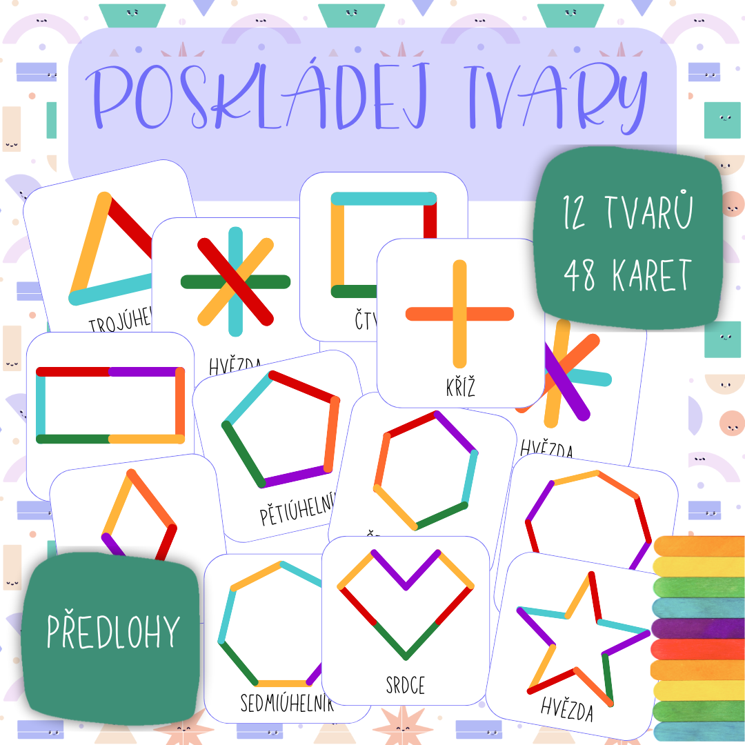 Poskládej TVARY v PDF
