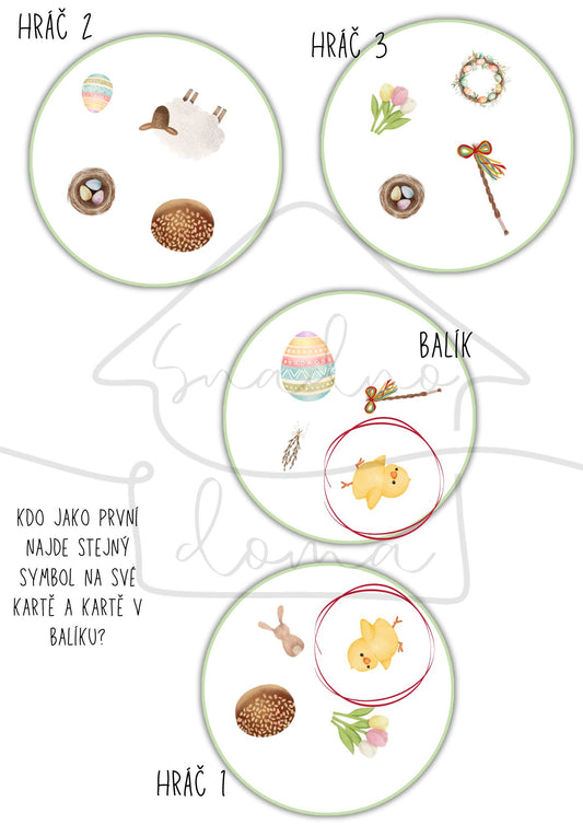 Velikonoční Pair Up! Pro Nejmenší v PDF