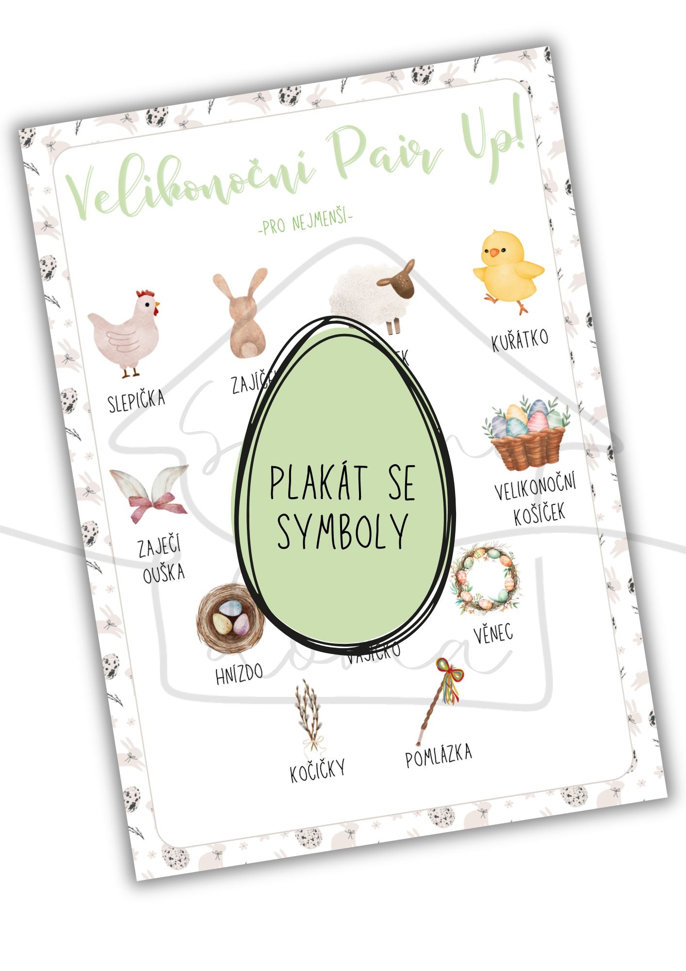 Velikonoční Pair Up! Pro Nejmenší v PDF