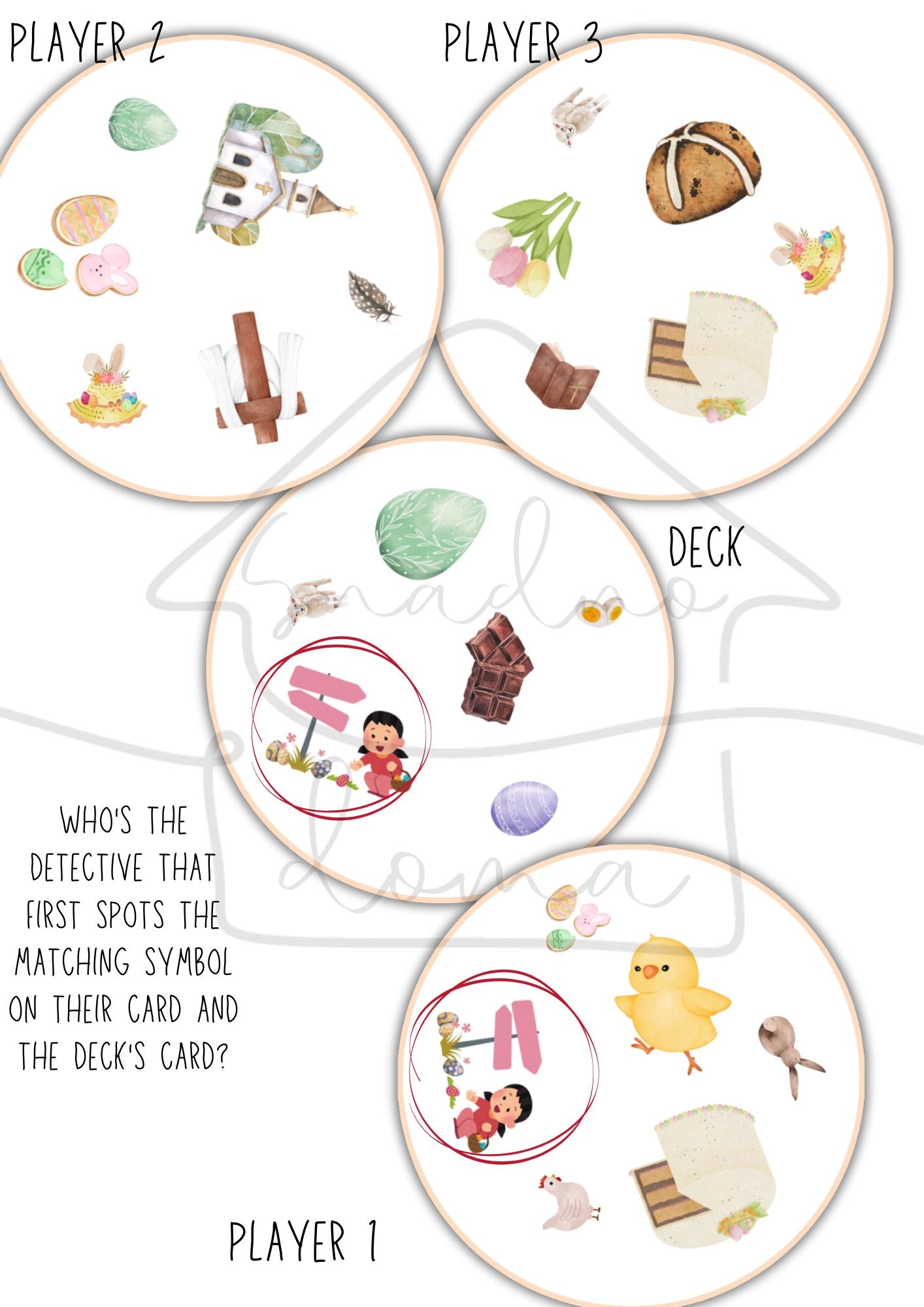 Easter Pair Up! - PDF file