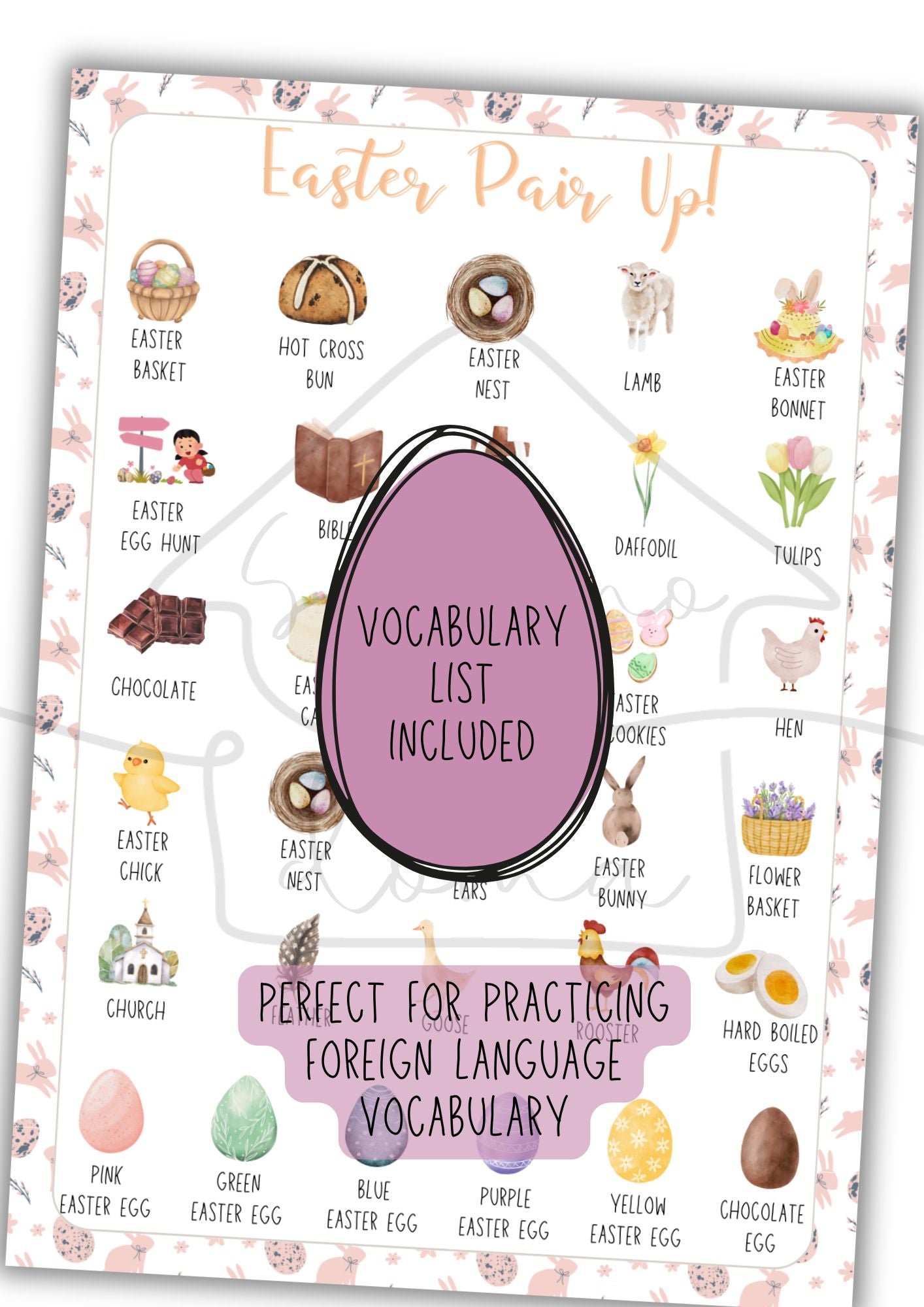 Easter Pair Up! - PDF file