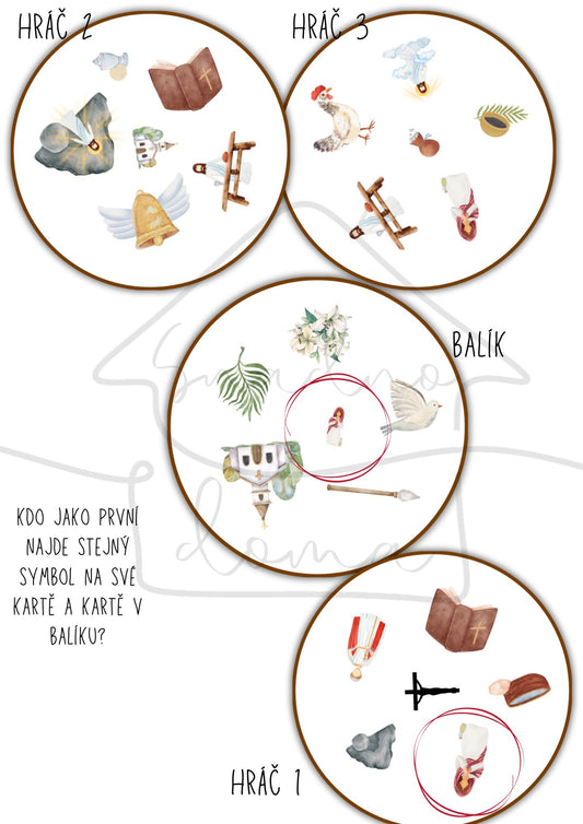 Křesťanské Velikonoce - Pair Up! pro zkušenější v PDF