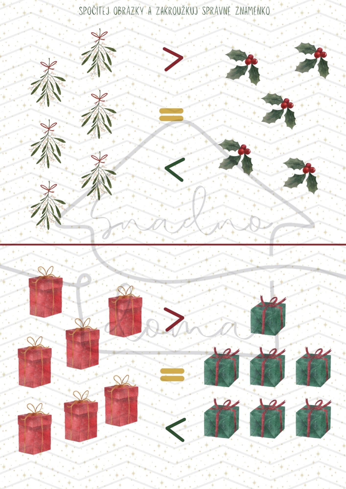 Adventní kalendář v PDF