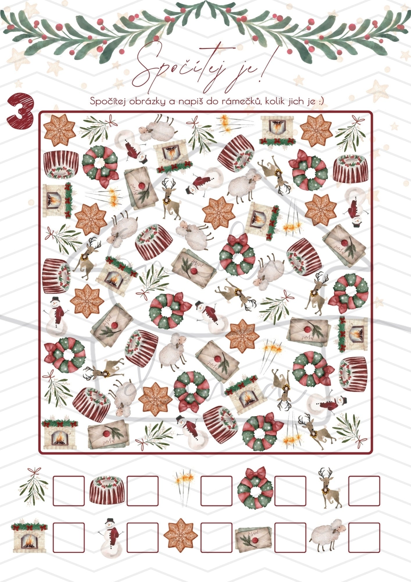 Adventní kalendář v PDF