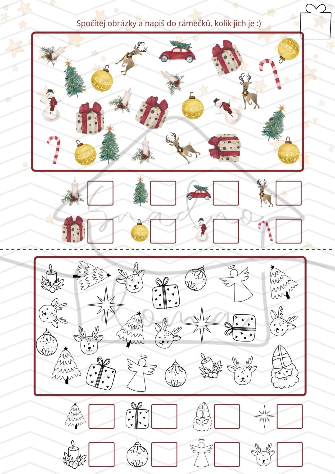 Adventní kalendář v PDF