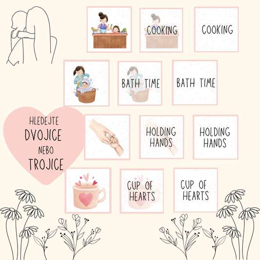 Pexeso ke DNI MATEK +AJ verze