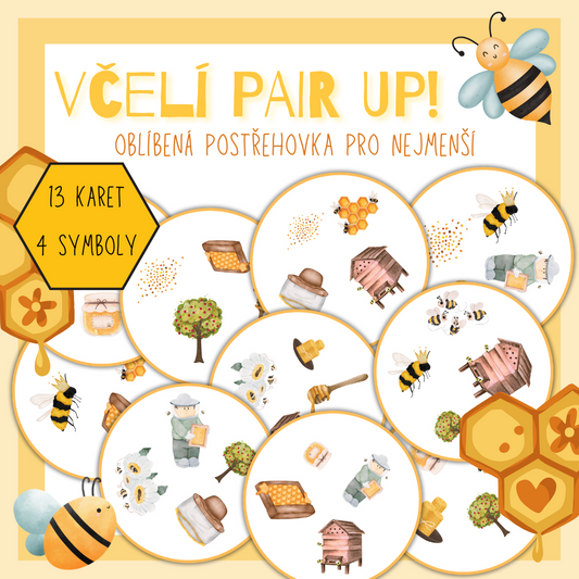 Včelí Pair Up! pro nejmenší v PDF