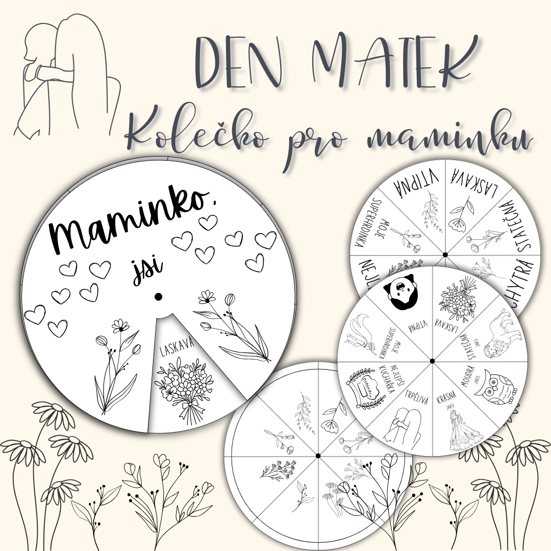Kolečko pro maminku ke DNI MATEK